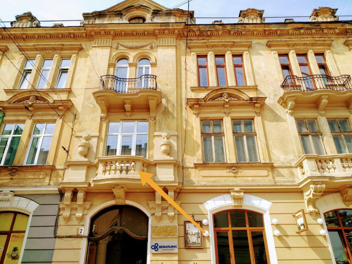 Family Apartments In Lviv Center With Balcony Екстериор снимка